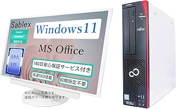 Amazon.co.jp: 【整備済み品】富士通 デスクトップPC D588 / 24